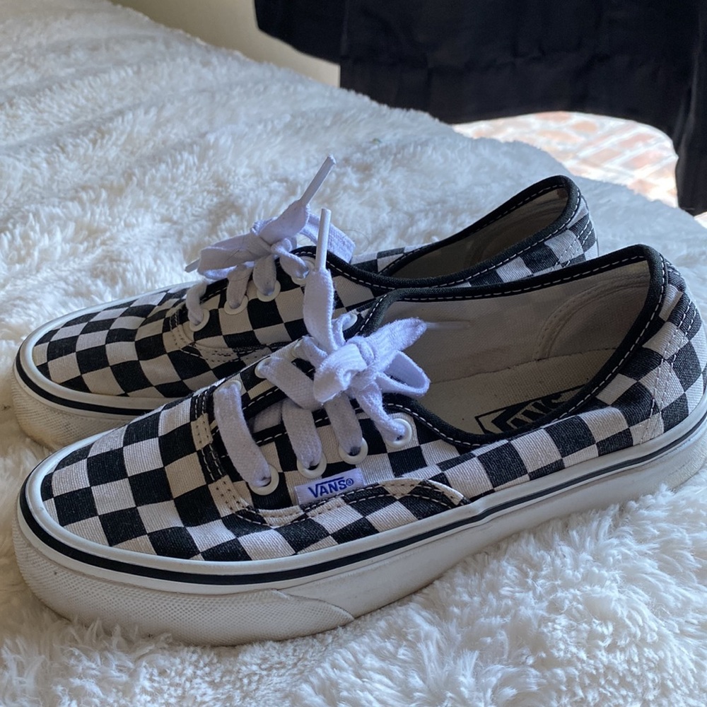 Checkered Vans - image 4